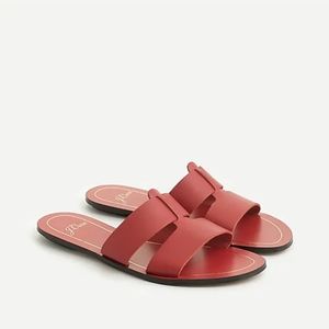 J. CREW Cyprus Sandal With Interlocking Straps 8.